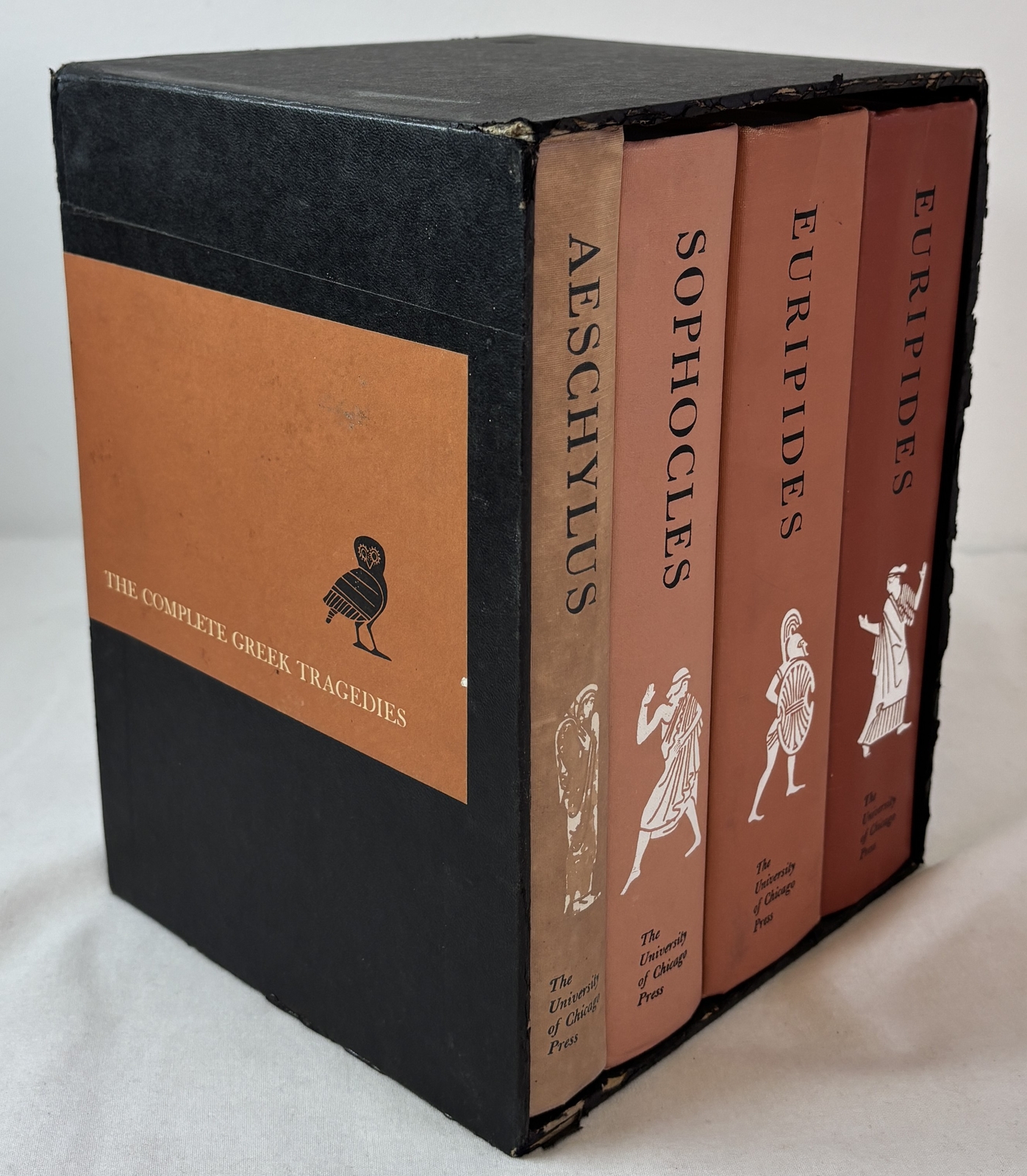 1959 2nd imp. hc box set THE COMPLETE GREEK TRAGEDIES ~University Of Chicago