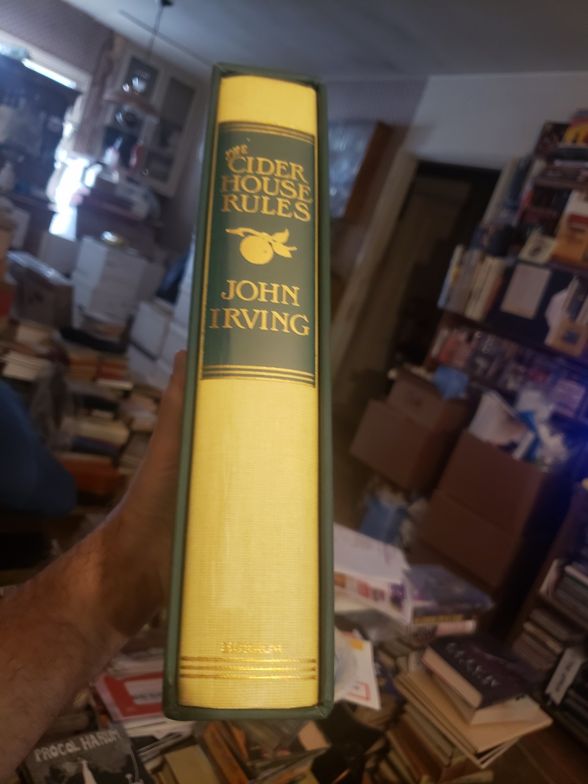 The Cider House Rules John Irving Signed Limited Edition Hardcover Slipcase Mint