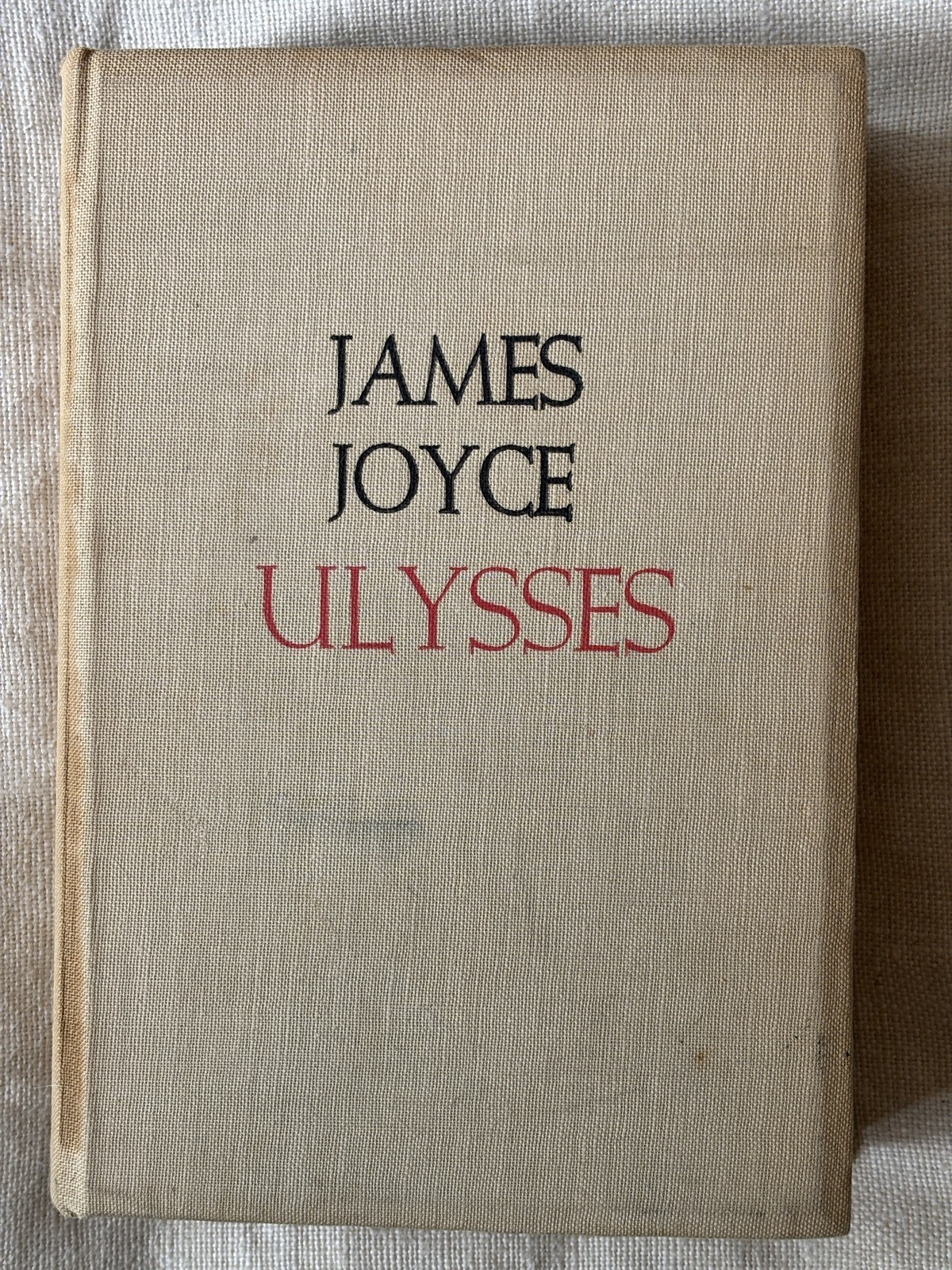 James Joyce ULYSSES 1937 Random House 9th Printing Early American Edition VG