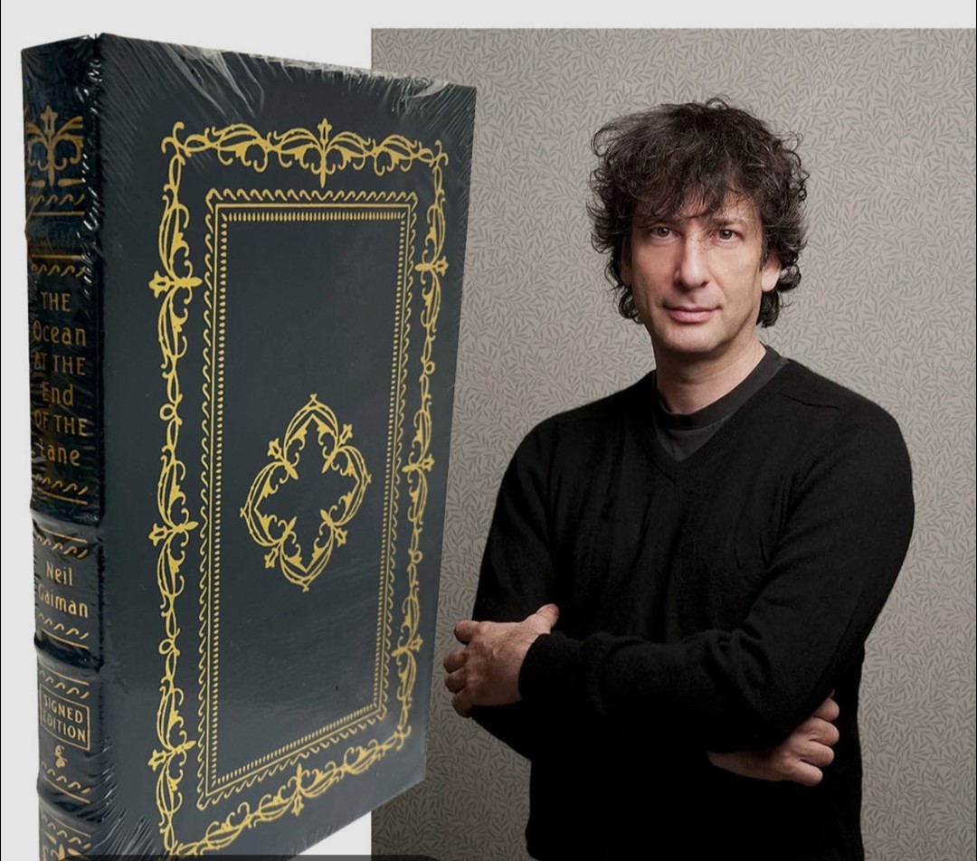 The Ocean At The End of The Lane by Neil Gaiman Easton Press Leather Bound