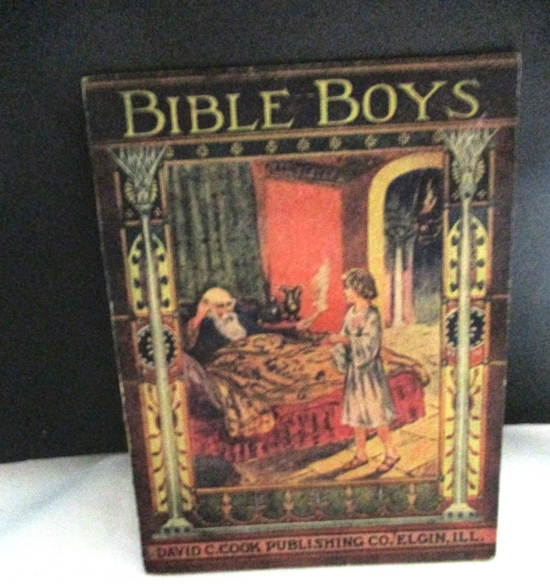 BOOK Antique Bible Boys from David C. Cook Publishing Co., Elgin, ILL ~ 1914