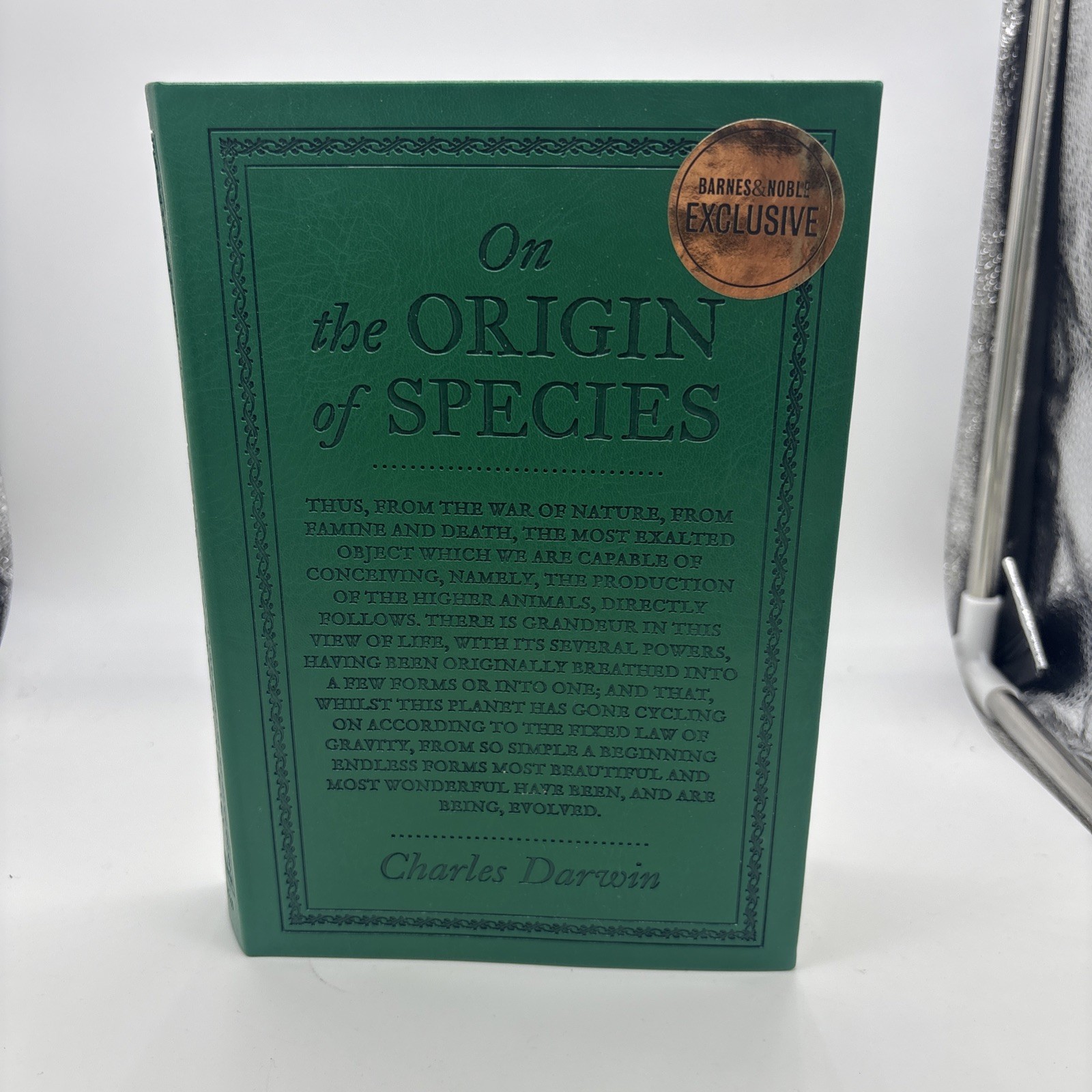 NEW On the Origin of Species Charles Darwin Leather Feel Softcover