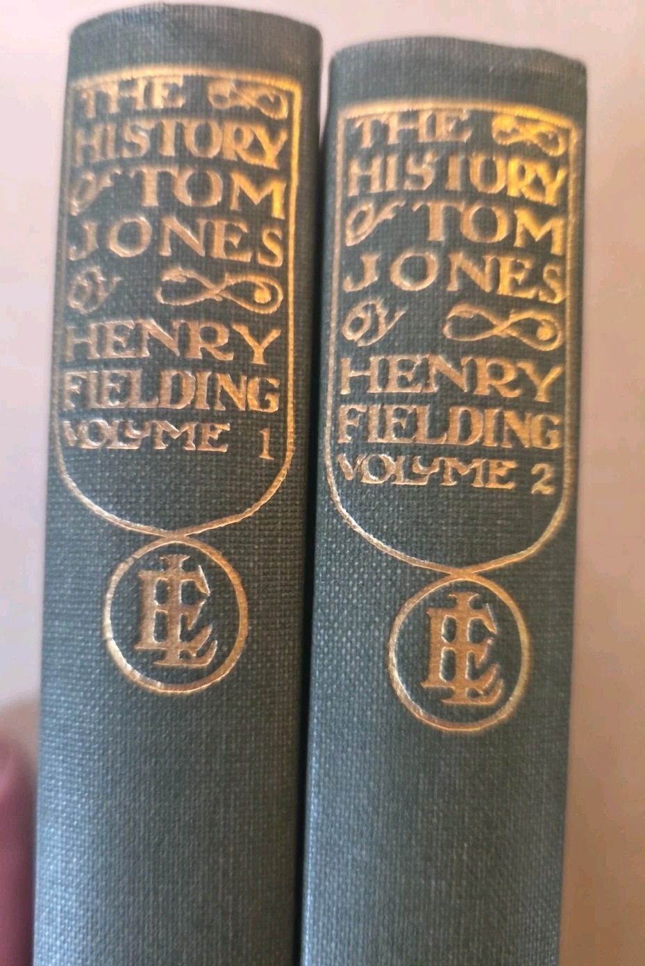 Henry FIELDING / Story of Tom Jones A Foundling Volumes One and Two 1927