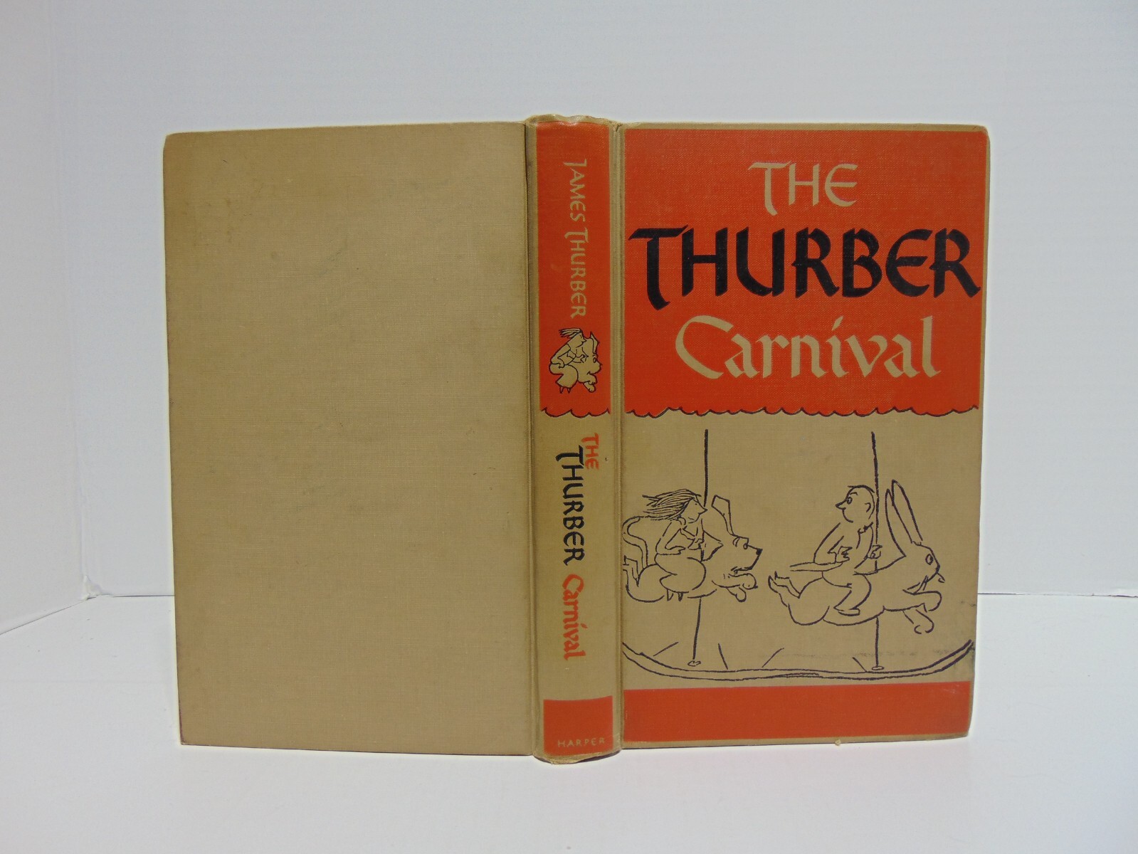 The Thurber Carnival by James Thurber (1945, Hardcover) Wartime Book