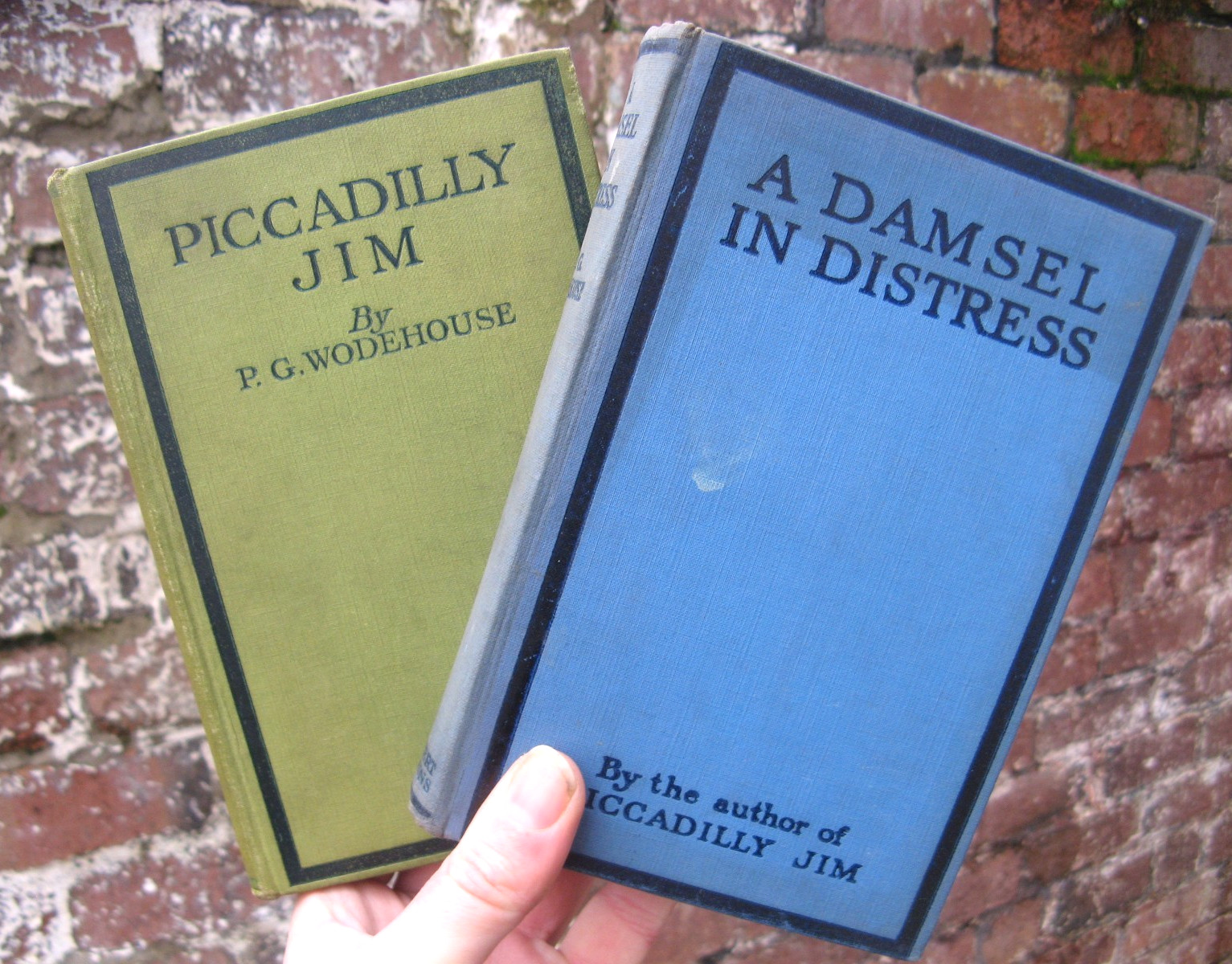 1922 P G Wodehouse- Piccadilly Jim / A Damsel in Distress