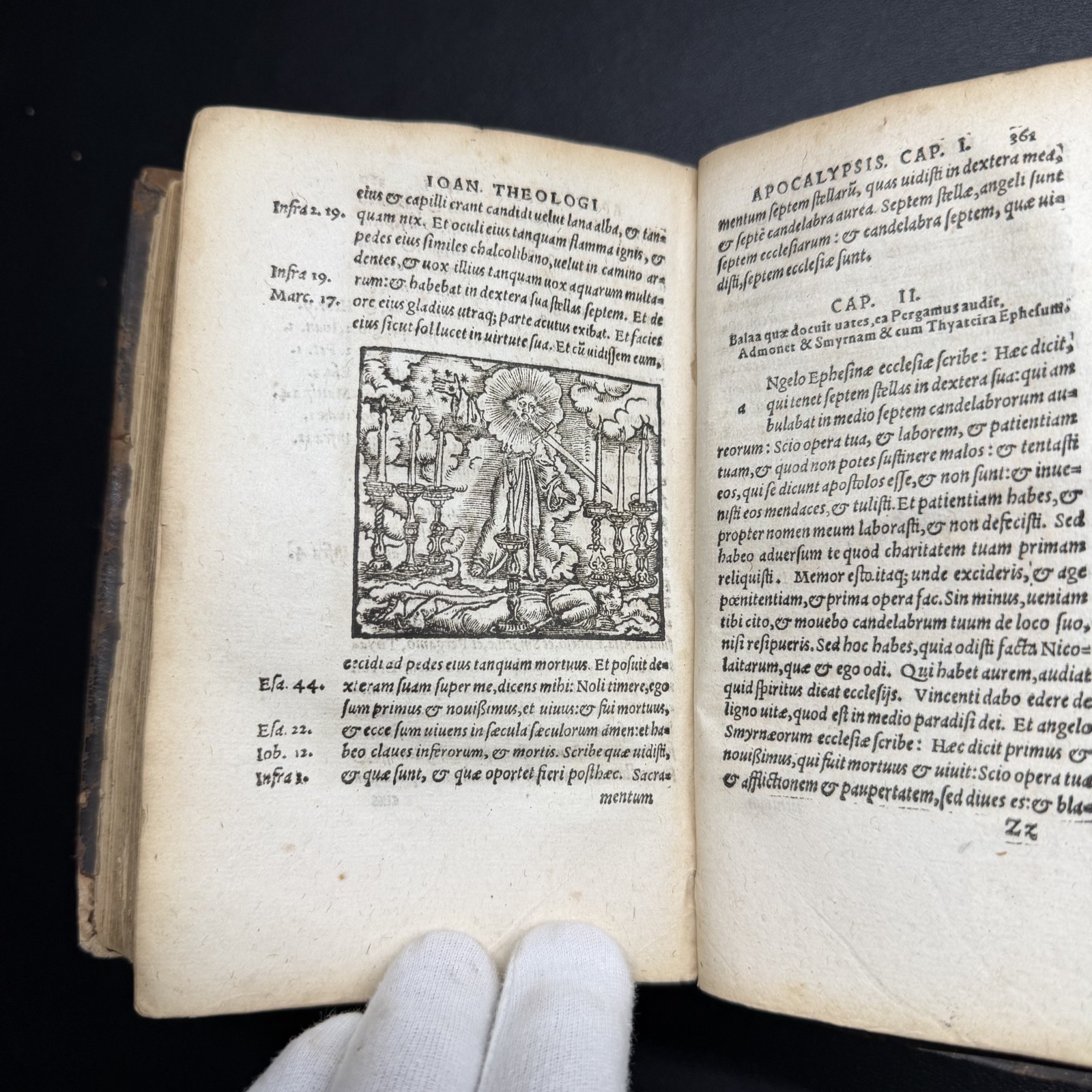 1567 ?? Erasmus Novi Testamenti, Latin NT, 100+ Woodcuts, Rihel