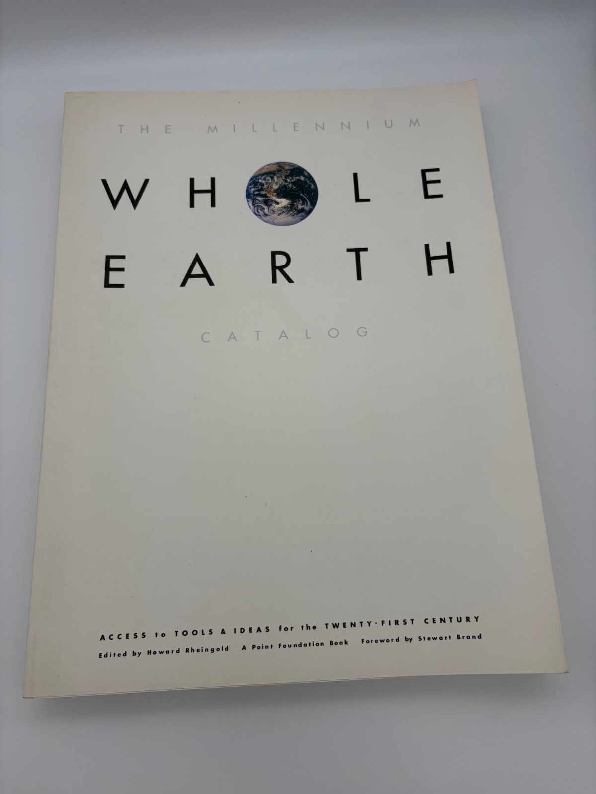 1994 Millennium Whole Earth Catalog Howard Rheingold First Edition Oversize Book