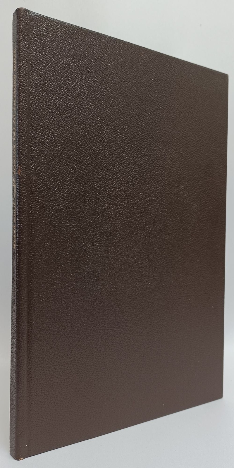 John Barth / Todd Andrews to the Author Letter from Letters Limited #282329
