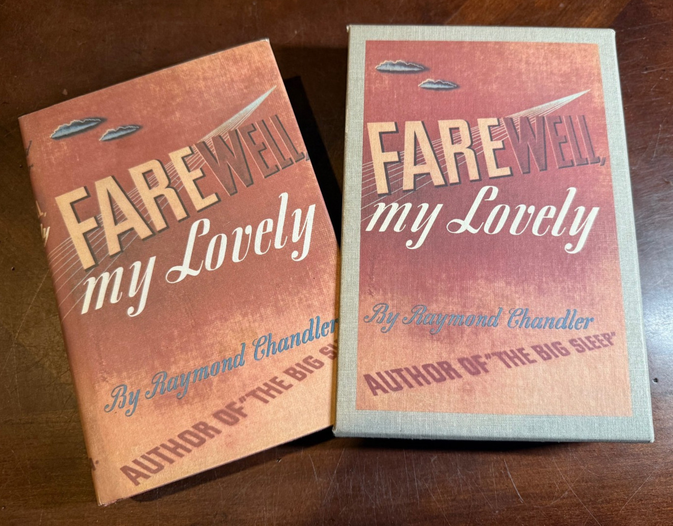 Farewell, My Lovely by Raymond Chandler 1988 First Edition Library FEL Slipcase