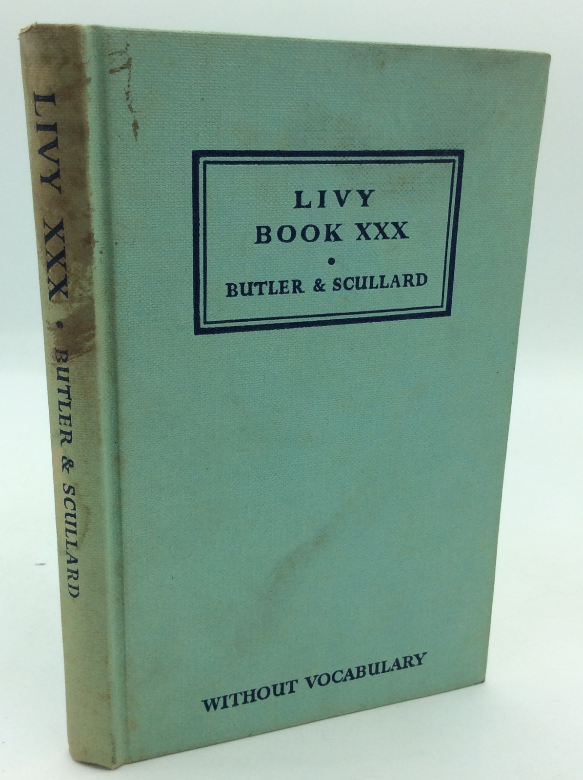 LIVY, BOOK XXX – H.E. Butler and H.H. Scullard, eds. – 1961 – Latin – classical