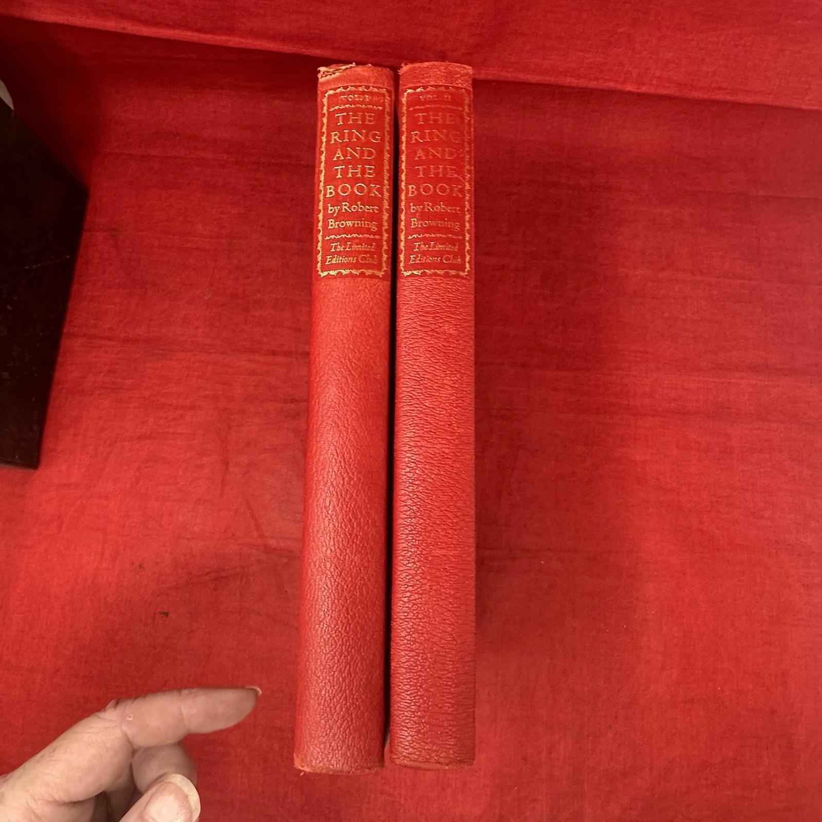 Robert Browning – The Ring and the Book Limited Editions Club 1949 in Slipcase