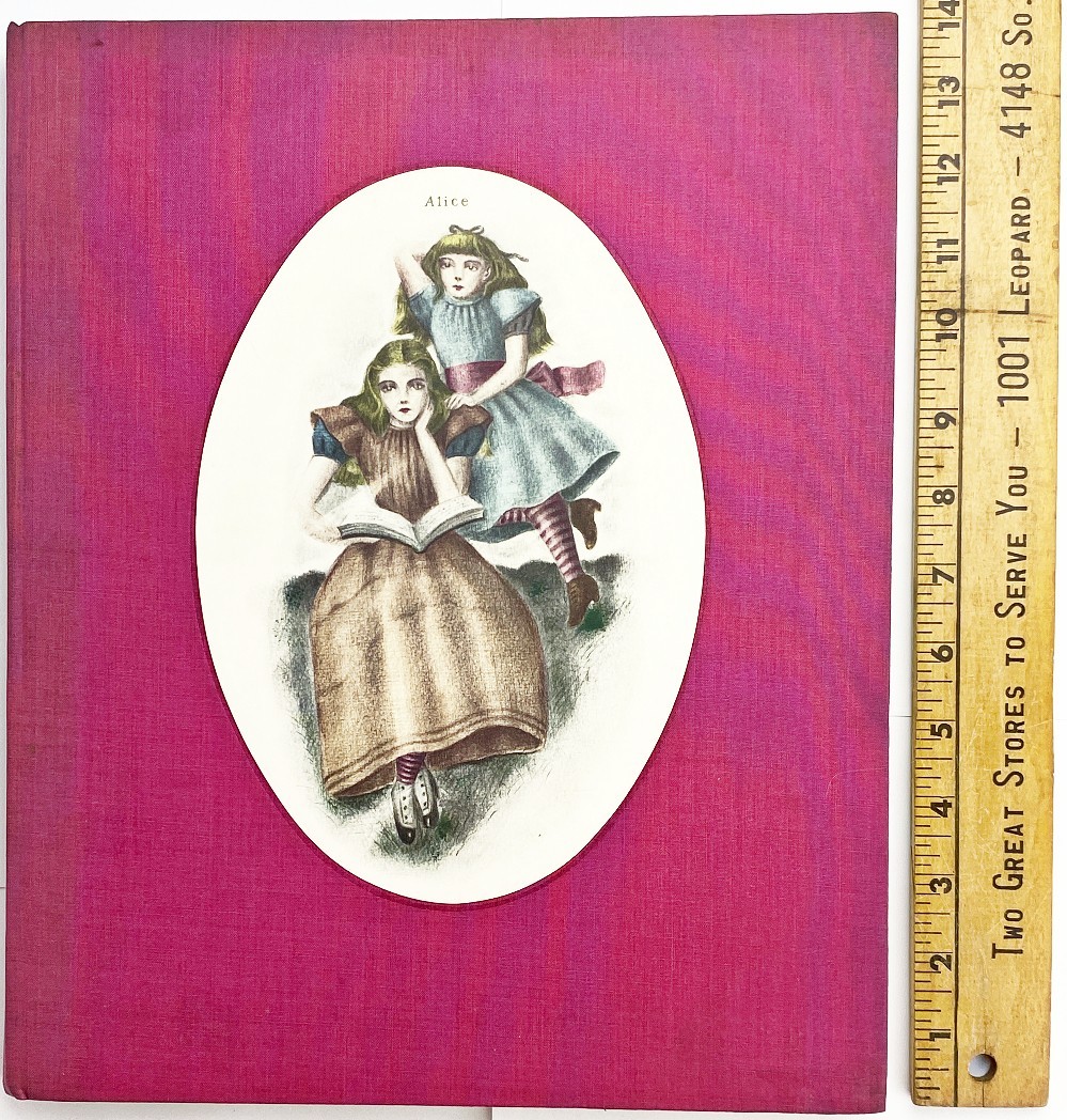FIRST EDITION Alice in Wonderland 1974 KANEKO Art OVERSIZE Illustrated RARE