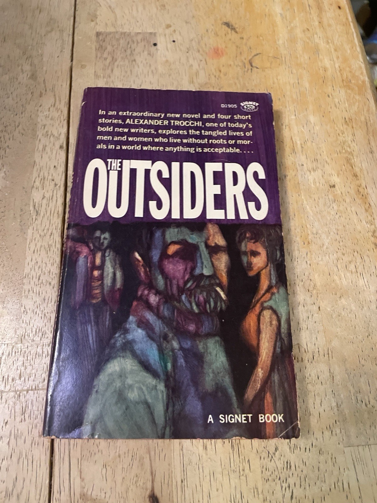 The Outsiders by Alexander Trocchi (Signet Books) Beat Lit Vintage PB 1961 1st