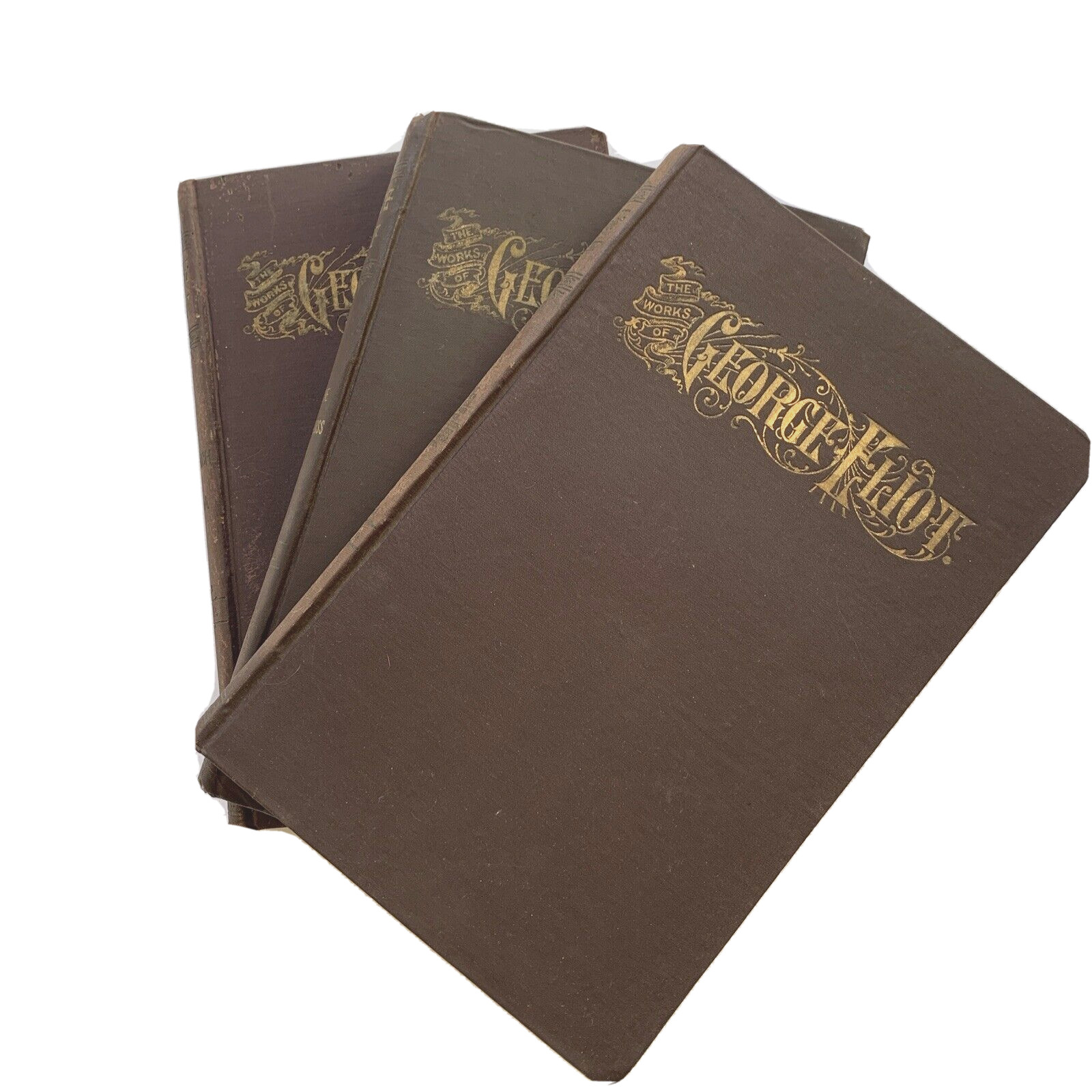 The Works of George Eliot in 3 Volumes, c. 1890, Collier