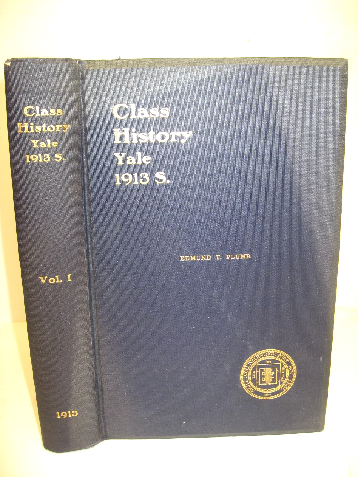 Class History Yale 1913 S. V 1 (w/Bios), Sheffield Scientific Yale, New Haven CT