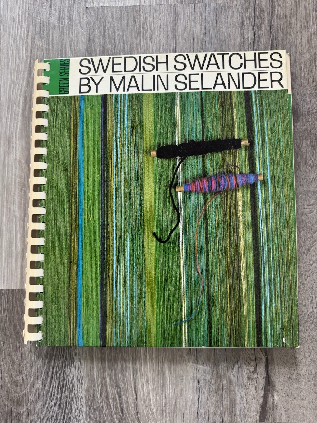 Swedish Swatches Green Series Hardcover Malin Selander 1978 First Edition