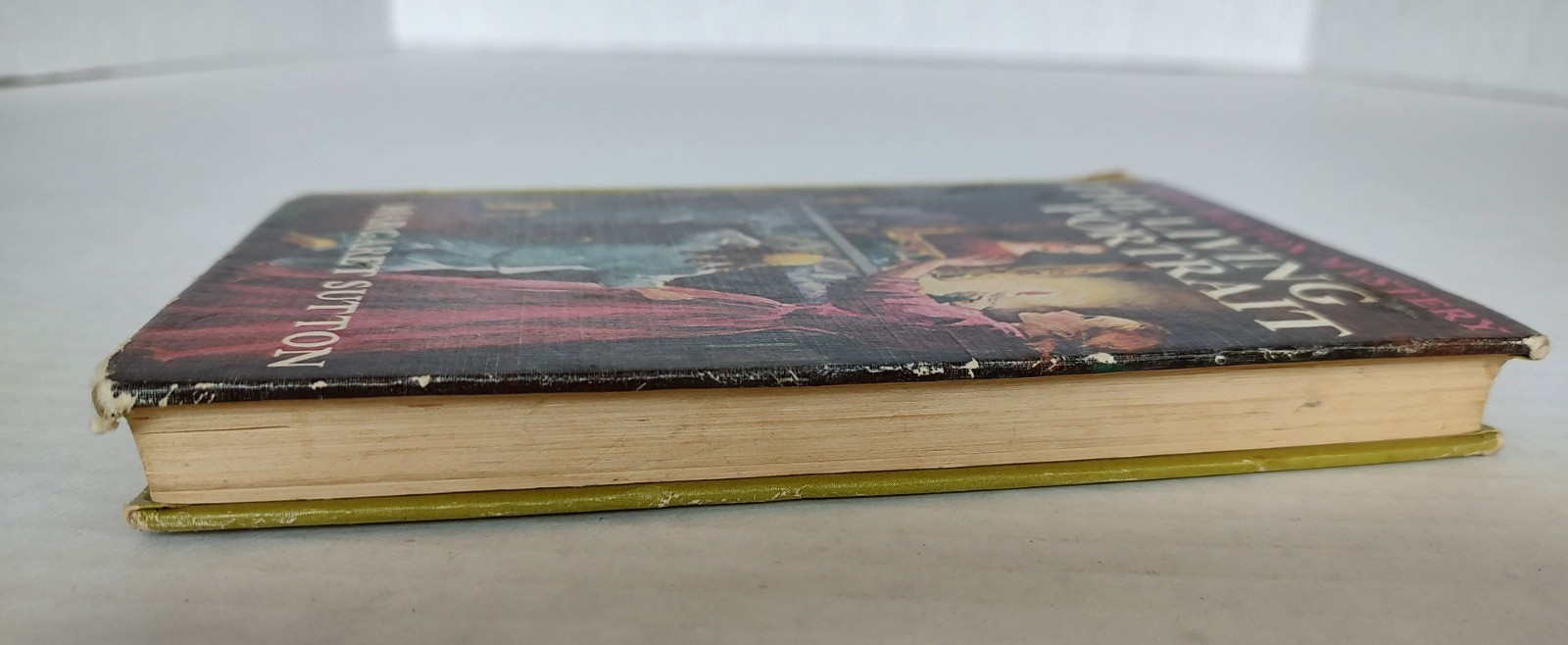 Vtg A Judy Bolton Mystery The Living Portrait Margaret Sutton 1947 Picture Cover