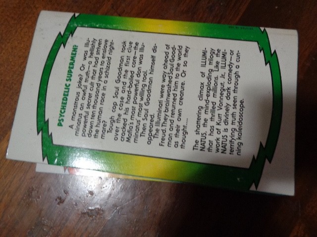ILLUMINATUS Trilogy Robert Anton Wilson: Shea stated First print DELL vguc PBO’s