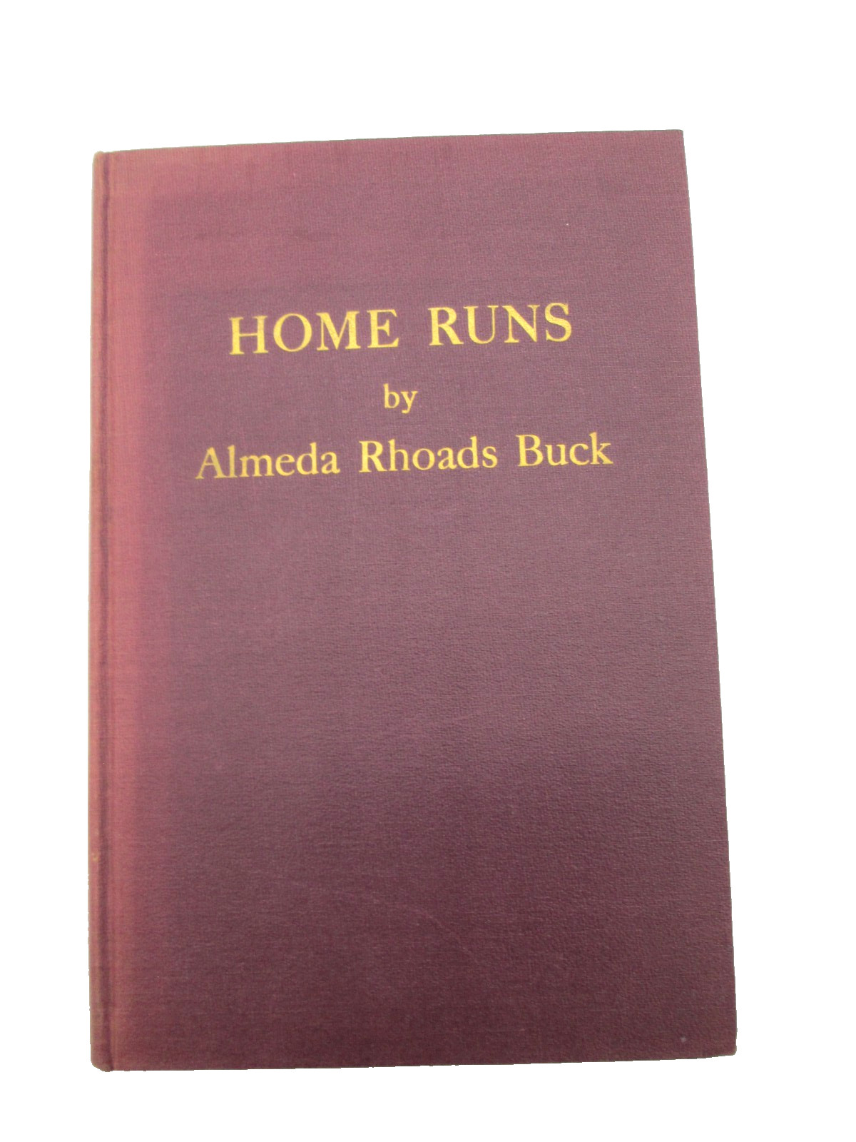 1956, Columbus, Ohio Author, Almeda Rhoads Buck, Home Runs
