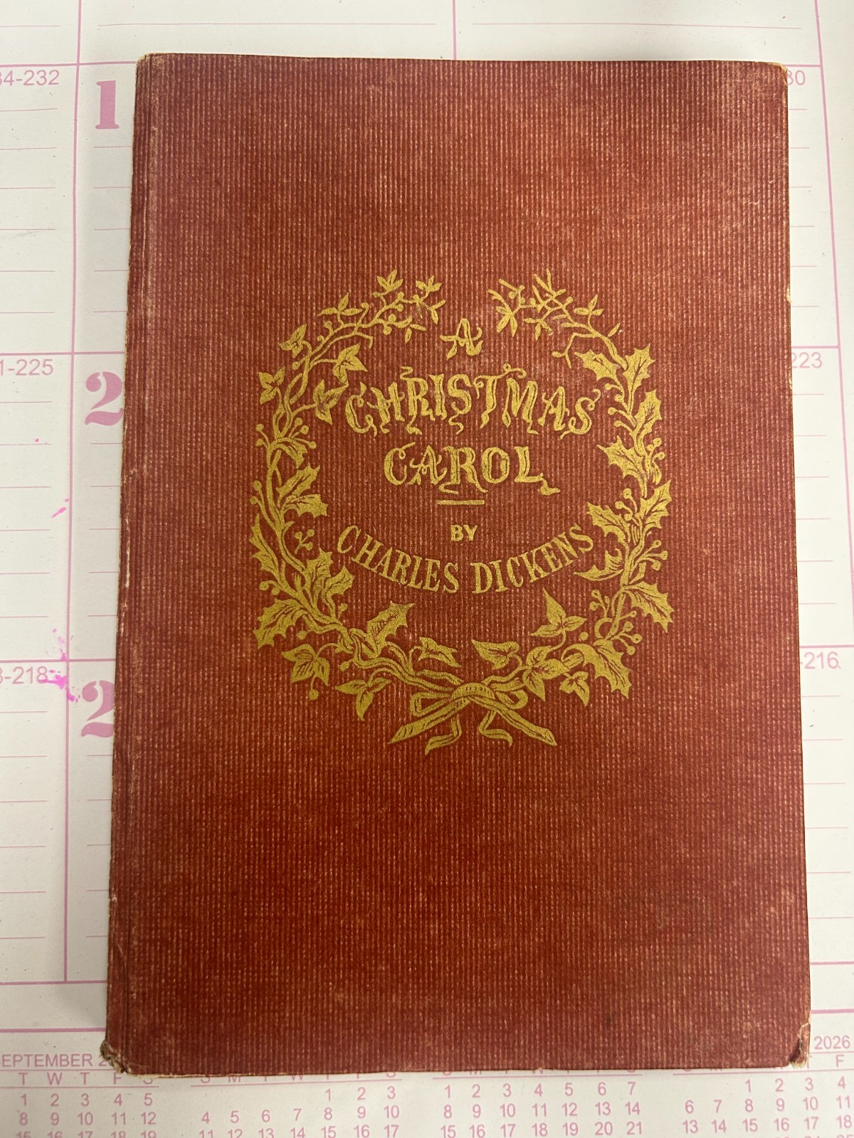 A CHRISTMAS CAROL IN PROSE by CHARLES DICKENS 1946, HC/DJ VERY GOOD, ILLUSTRATED