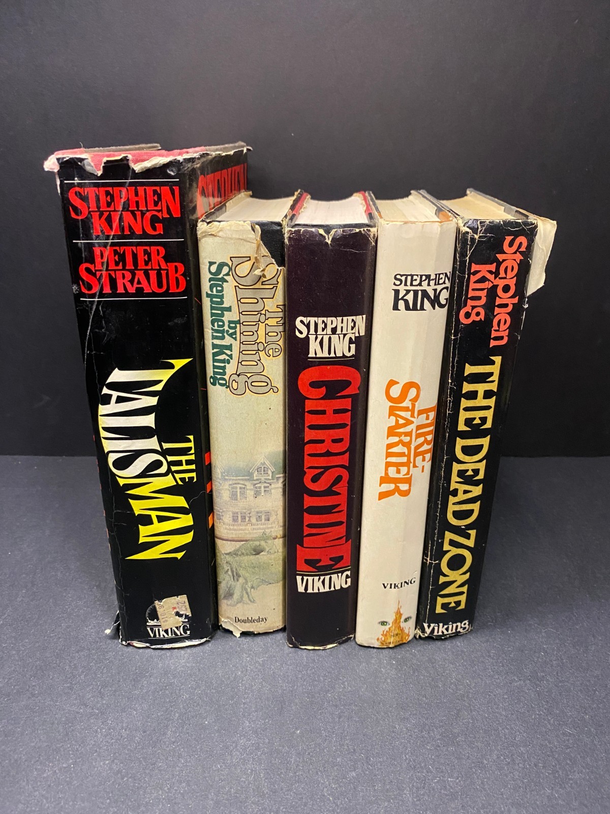Vintage – Stephen King – Lot of 5 – Horror – Fiction – Novel – Hardcover – BCE
