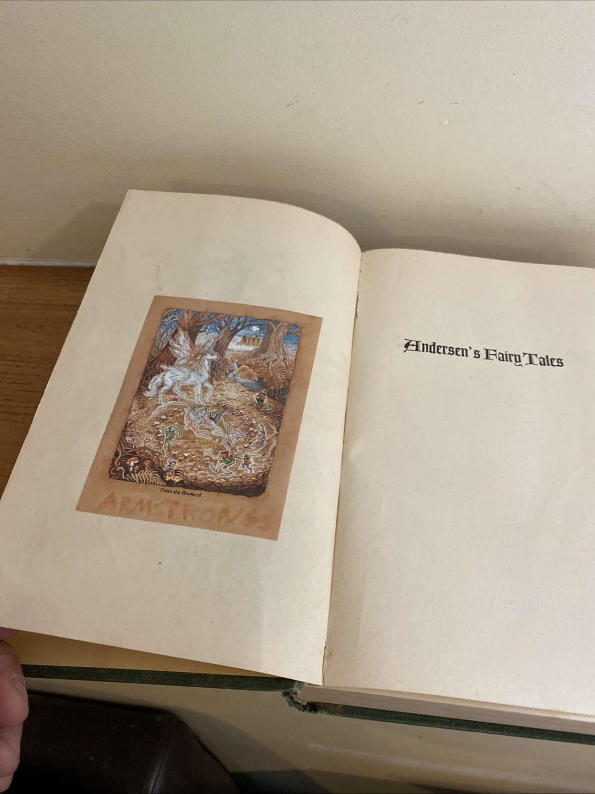 Vintage Anderson’s Fairy Tales Illustrated by Arthur Szyk Childrens Book 1945 HC