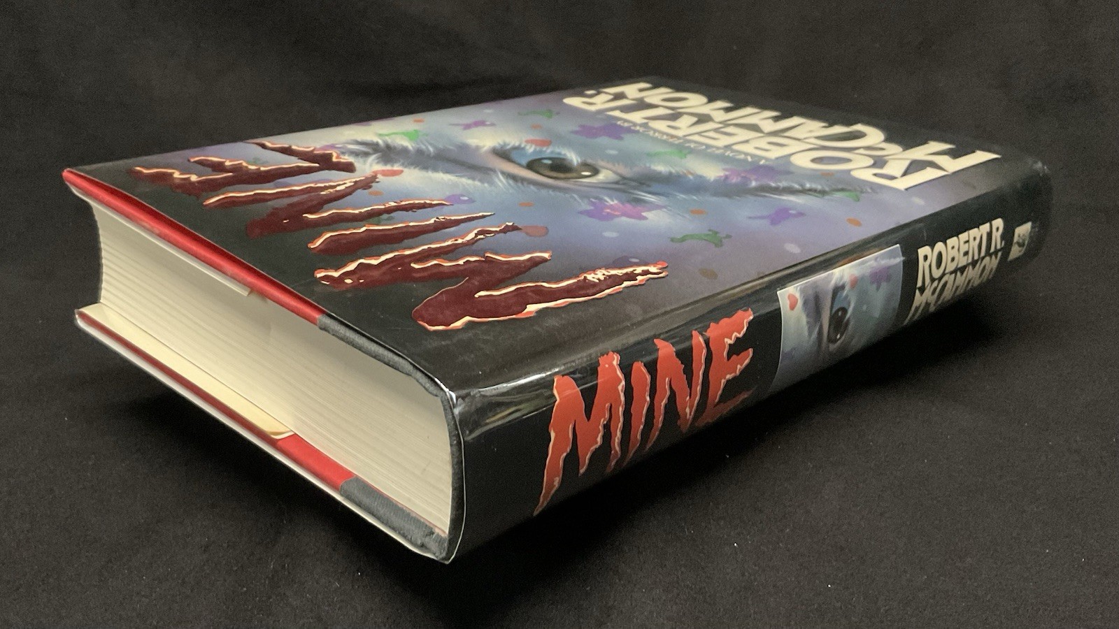 Mine by Robert McCammon (1990) Signed/Inscribed Hardcover First Edition VG Cond