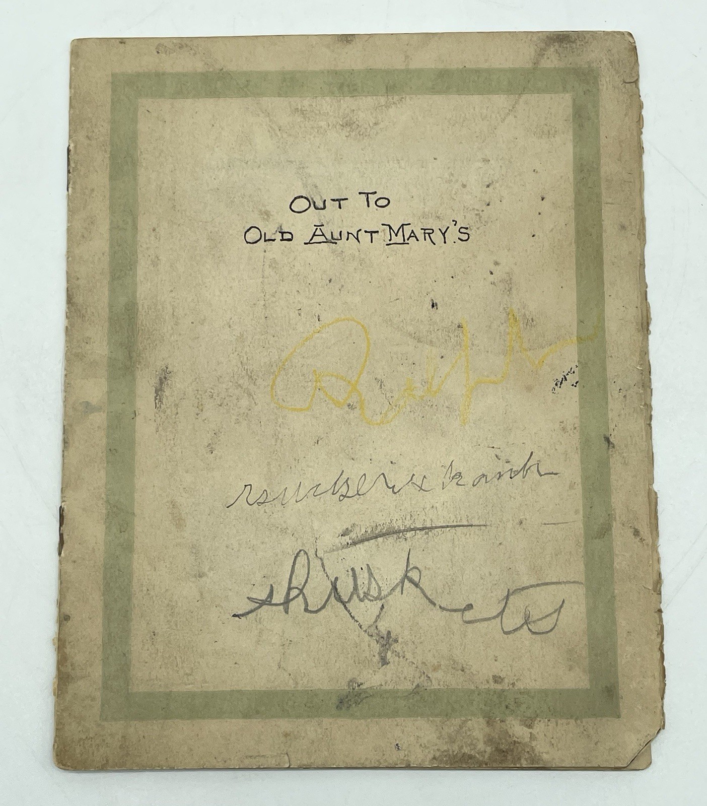 Out to Old Aunt Mary’s by James Whitcomb Riley Bobbs-Merrill Co. 1913