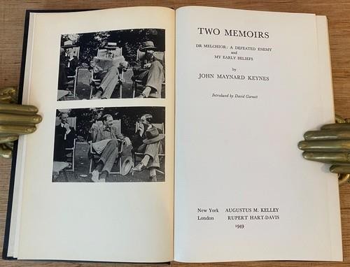 TWO MEMOIRS by John Maynard Keynes & David Garnett 1949