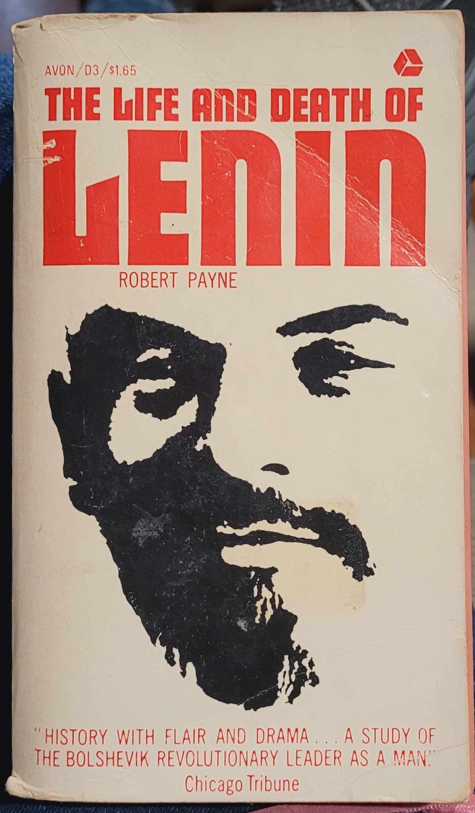 The Life And Death of Lenin by Robert Payne paperback 1st Avon printing 1967