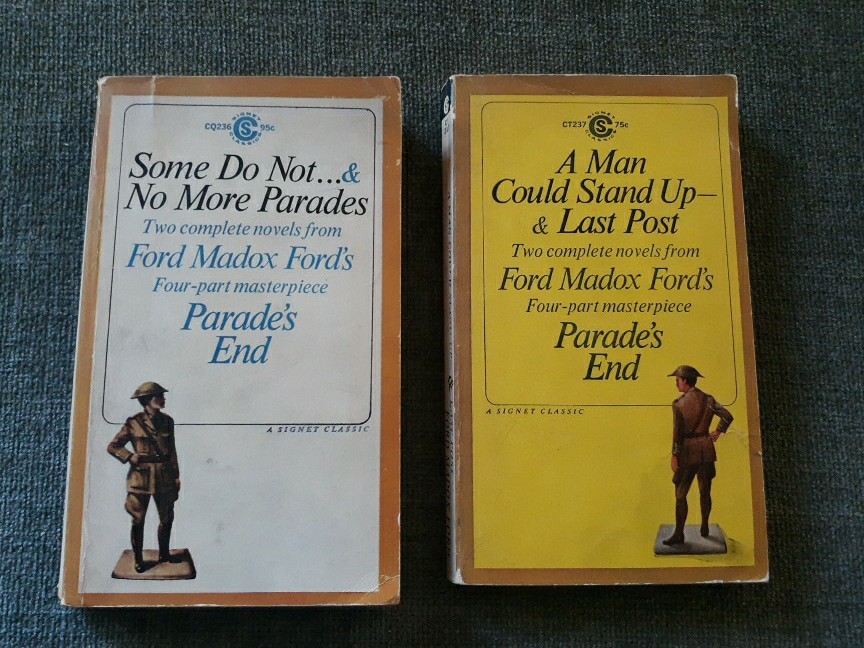 Ford Madox Ford, 2 Signet Classics Paperbacks, 1st Print 1964, Acceptable