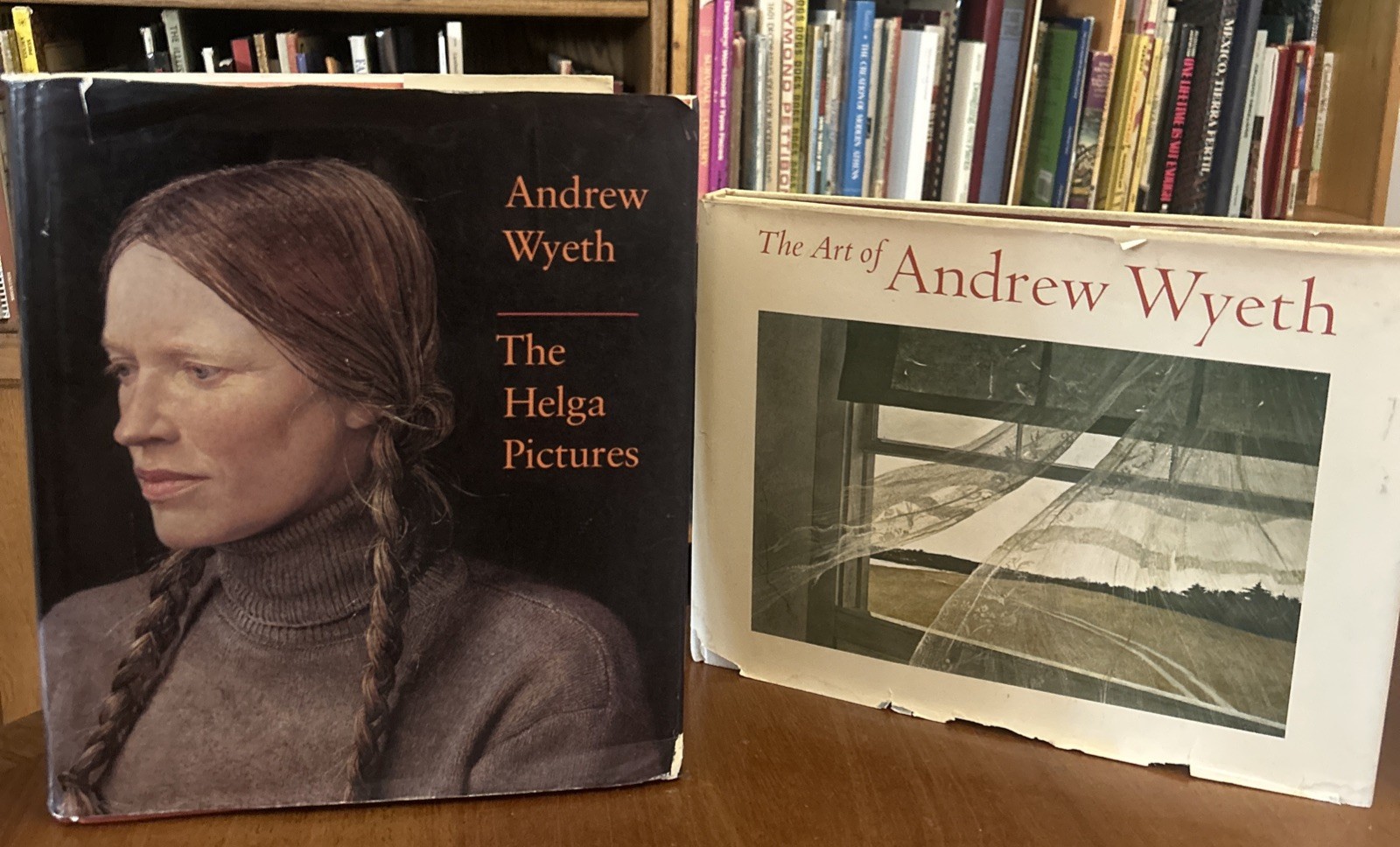 Andrew Wyeth 1st Printing Lot Of 2 Helga, Art of…HCDJ VG