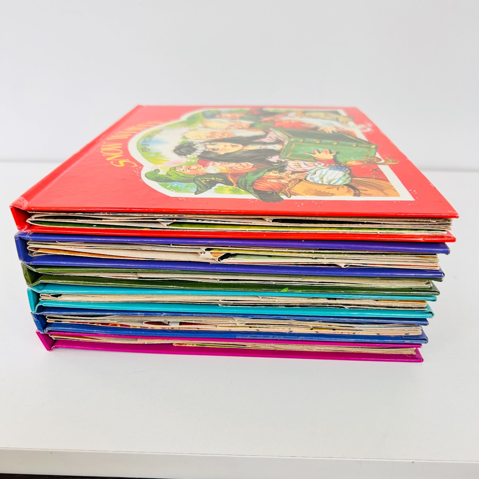 All Action Pop Up Classics Brown Watson 5 Book Set Fairy Tales 1988 Vintage