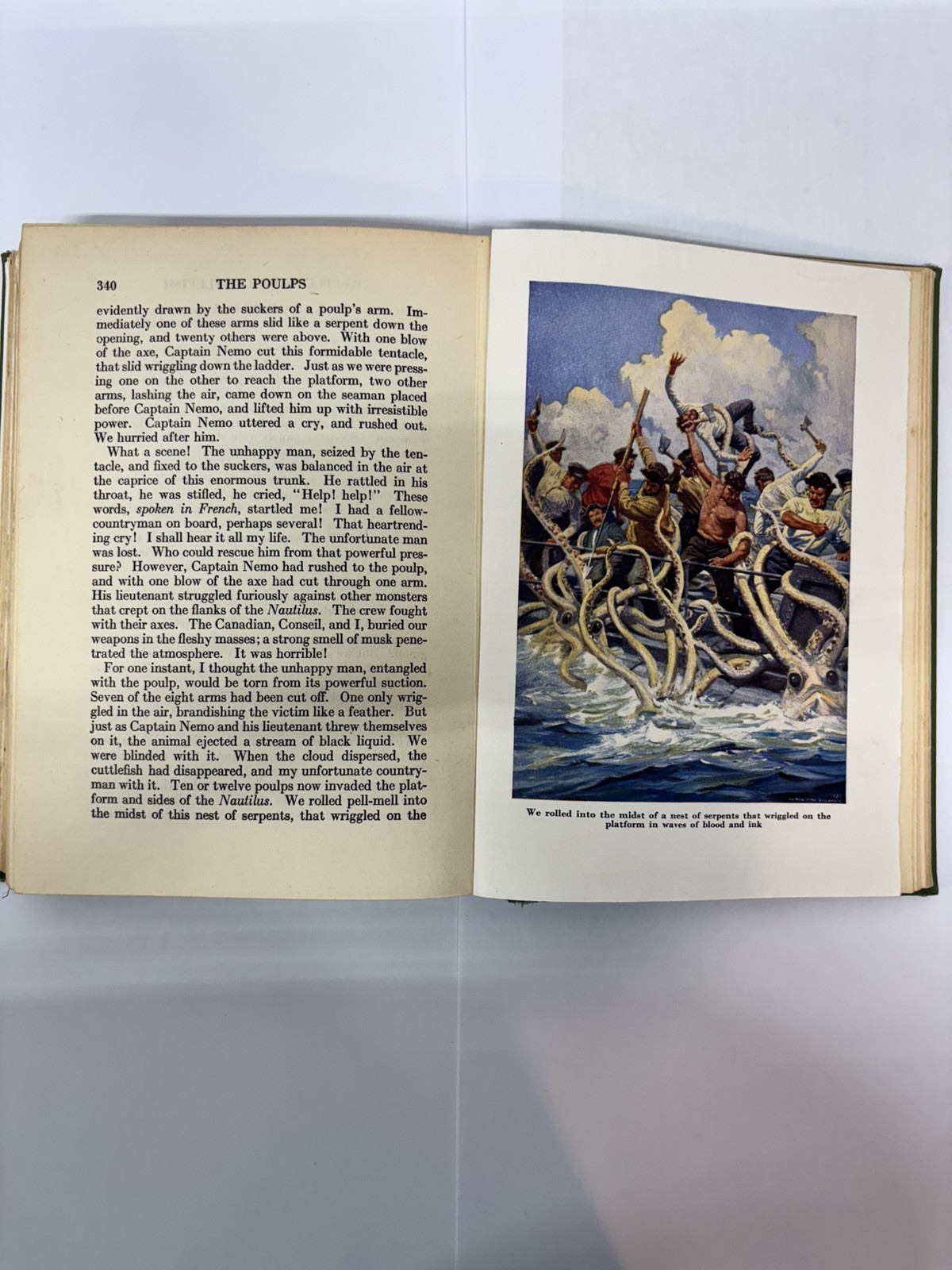 Twenty Thousand Leagues Under The Sea By Jules Verne 1932 Hardcover illustrated