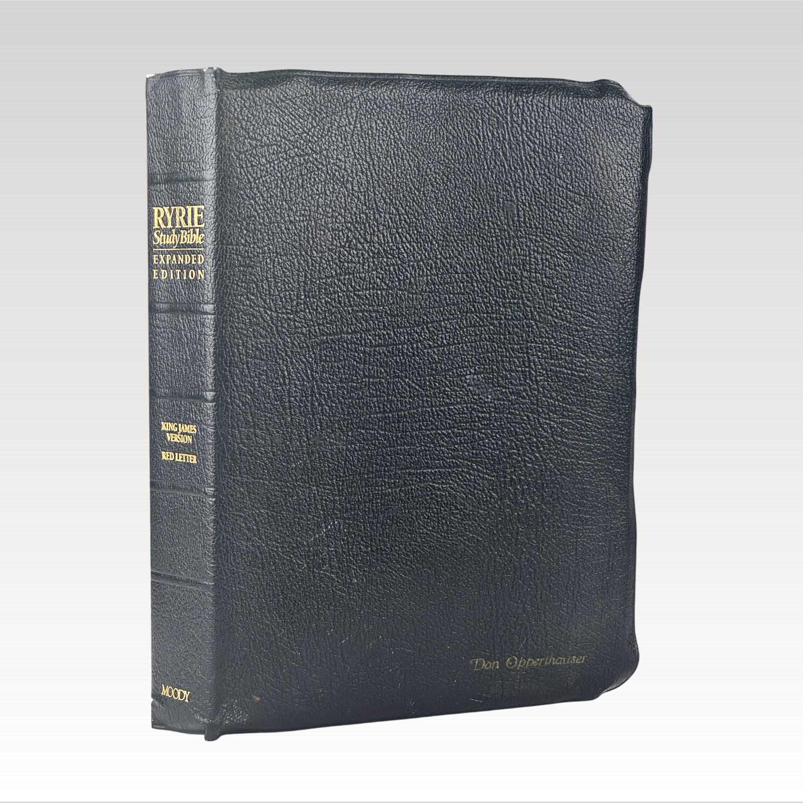 1994 Ryrie Study Bible. Expanded Edition. King James Version. VINTAGE HC