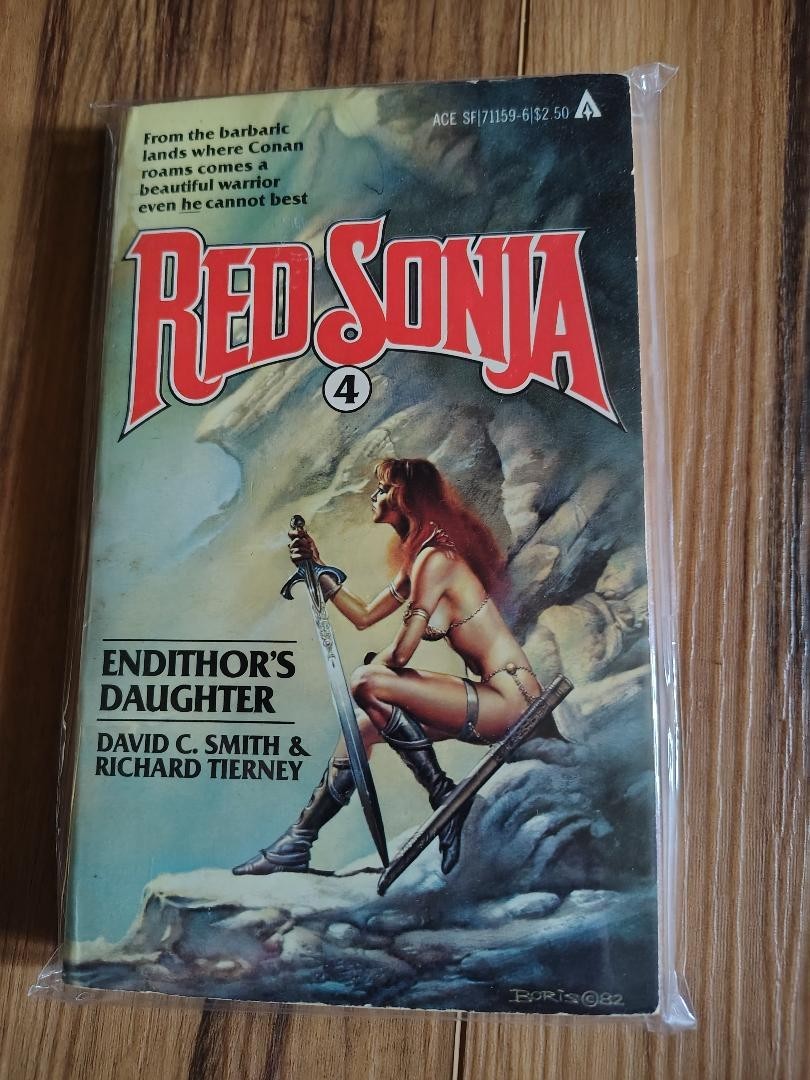 Red Sonja Ace Novel 4 Endithor’s Daugther 1st Print 1982