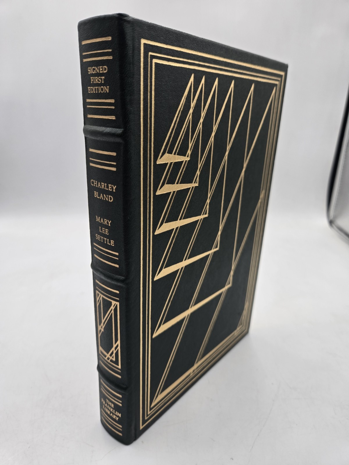 Franklin Library Charley Bland – Mary Lee Settle SIGNED 1st Edition