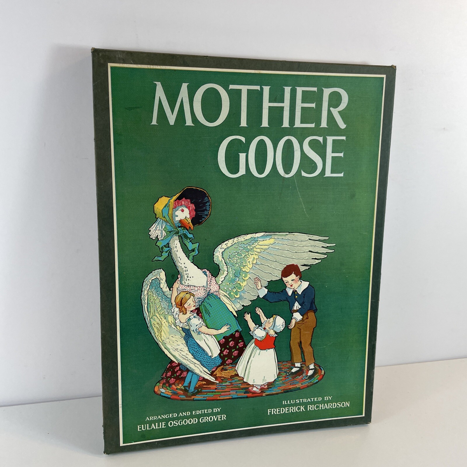 Vintage 1915 Mother Goose Book Volland Edition Grover & Richardson Donohue & Co