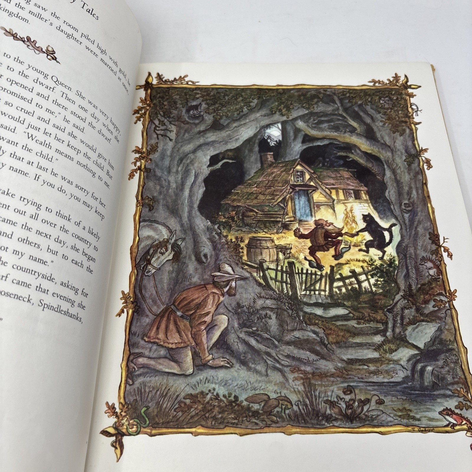 The Tasha Tudor Book Of Fairy Tales Hardcover Vintage 1969