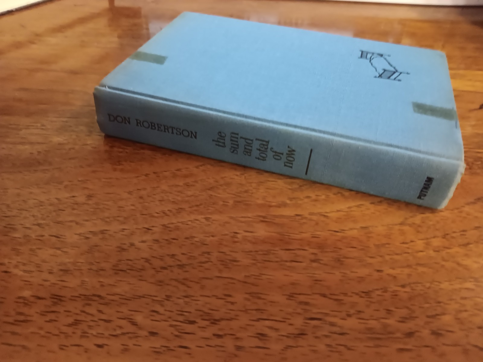 The Sum And Total Of Now by Don Robertson 1966 G.P. Putnam’s HCDJ 1st Ed x-lib