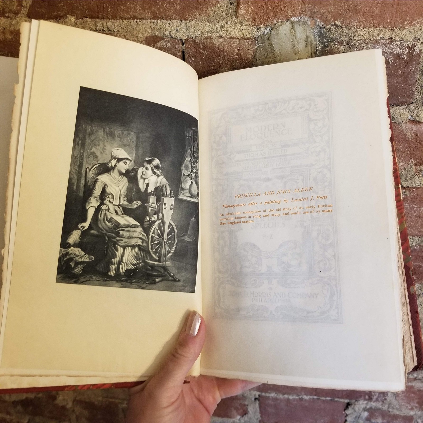 Modern Eloquence Vol III – Thomas Reed 1900 John D. Morris & Co vintage HB