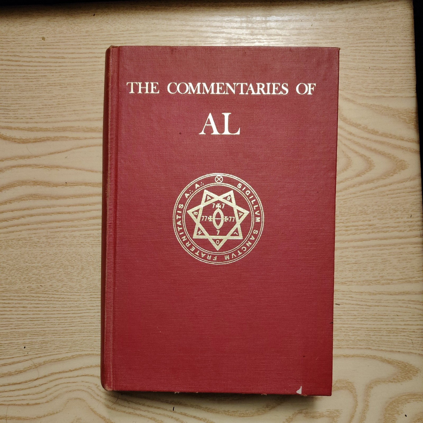 The Commentaries of AL, often published as The Equinox Vol V, No 1 First Edition