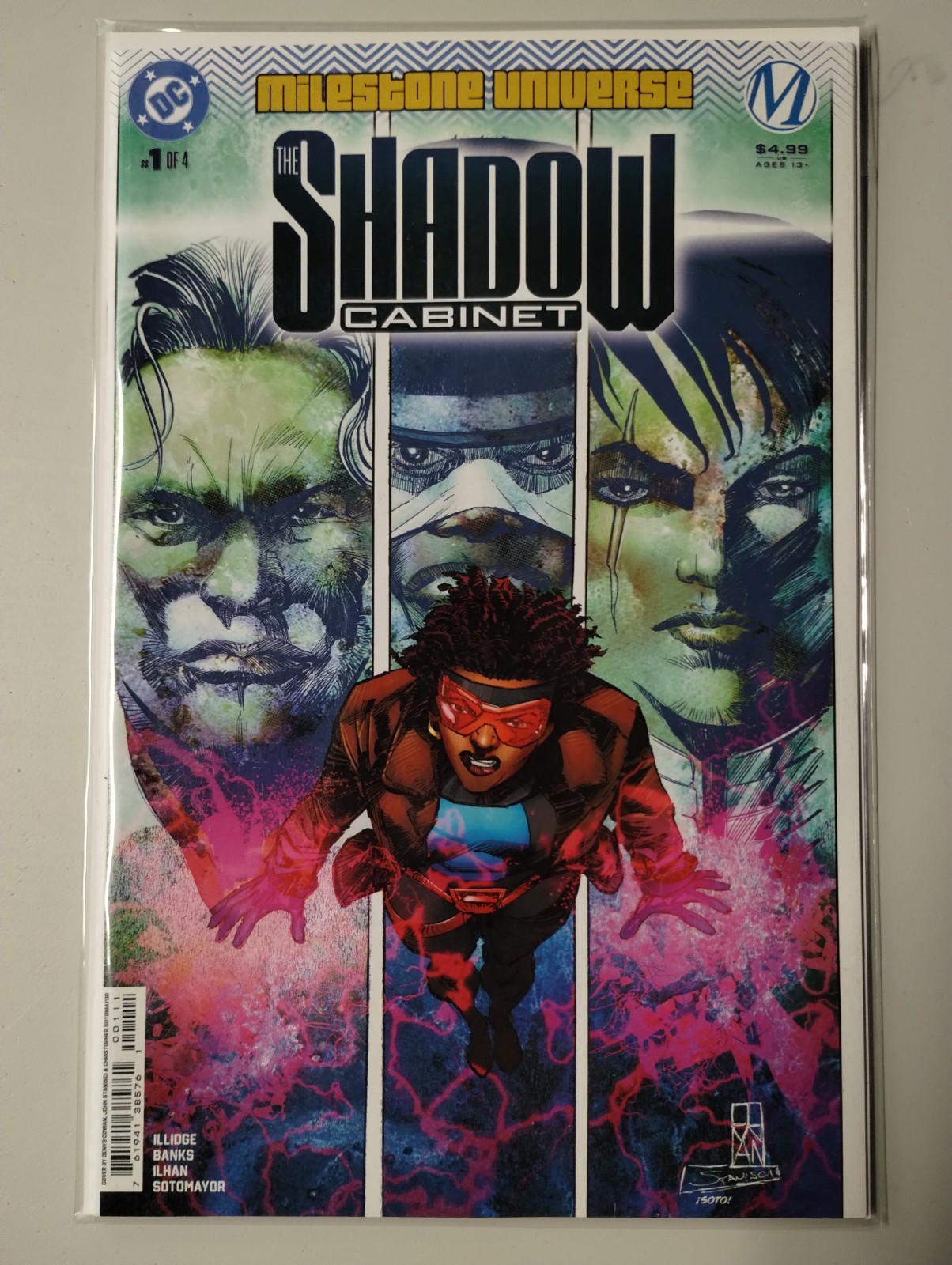 MILESTONES UNIVERSE SHADOW CABINET #1 FIRST PRINT DC COMICS (2024)