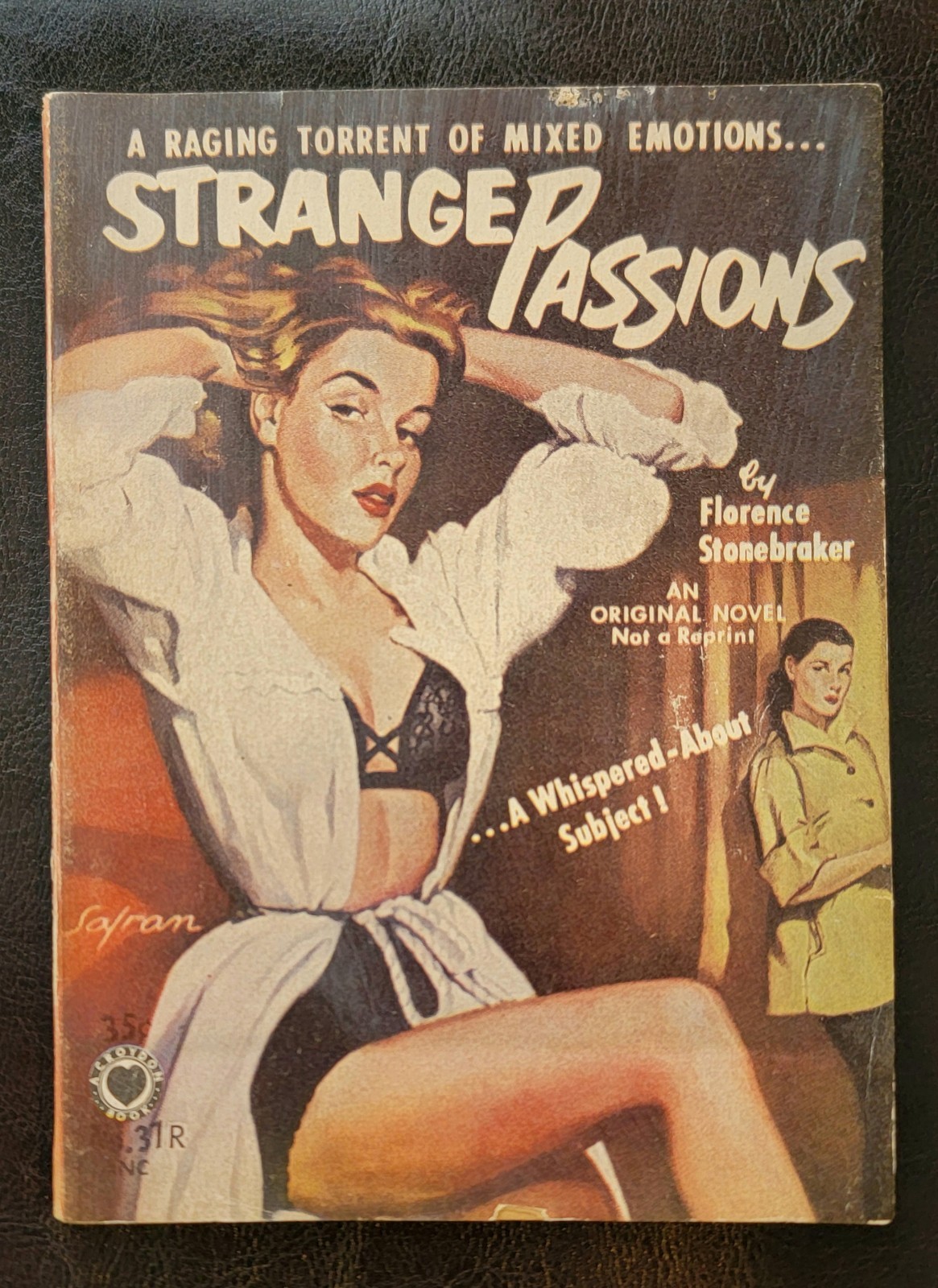 Strange Passions Florence Stonebraker Croydon 31R 1954 Lesbian Sleaze GGA Rare!