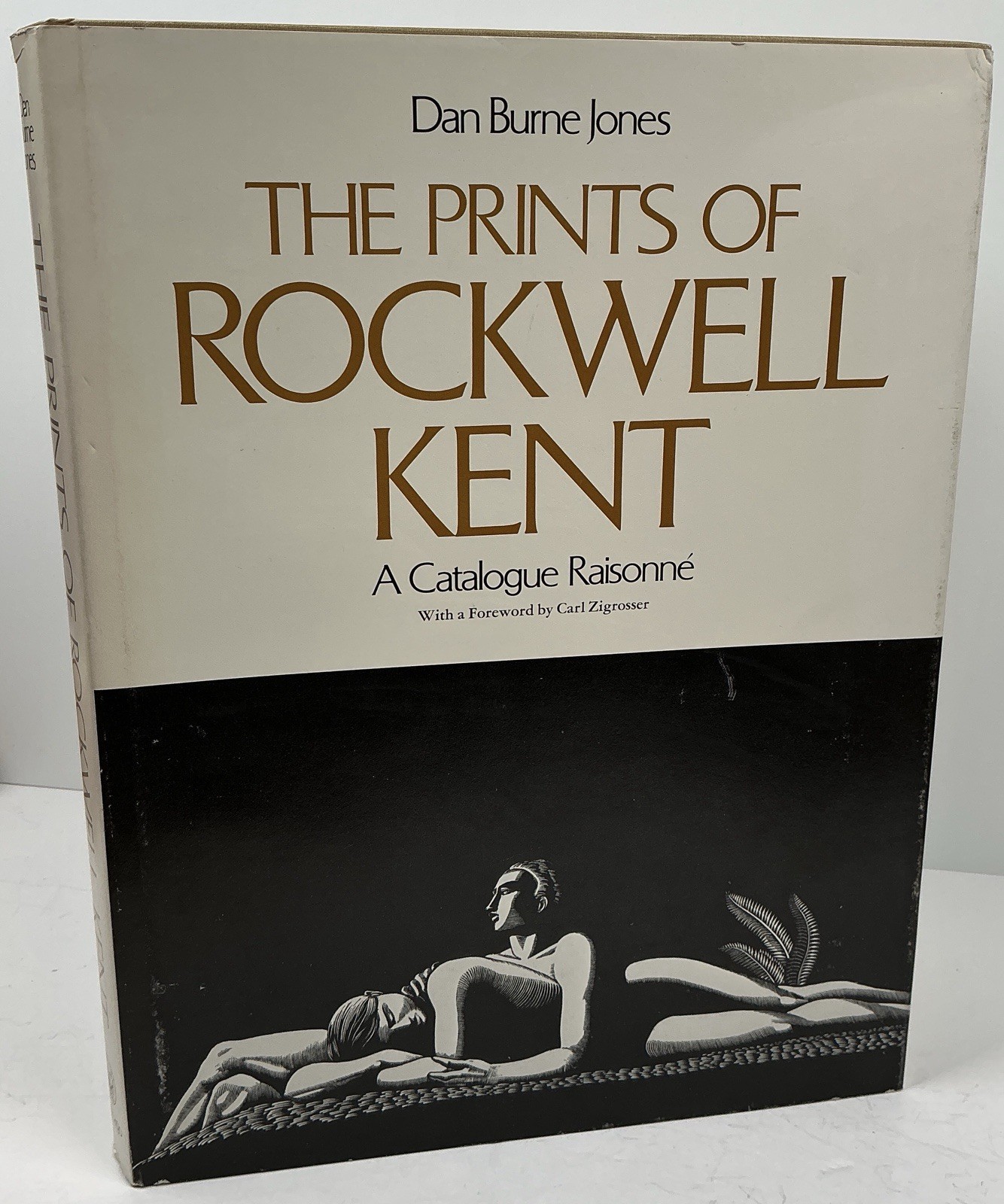 1975 Dan Burne Jones The PRINTS OF ROCKWELL KENT CATALOGUE RAISONNE HC DJ VG