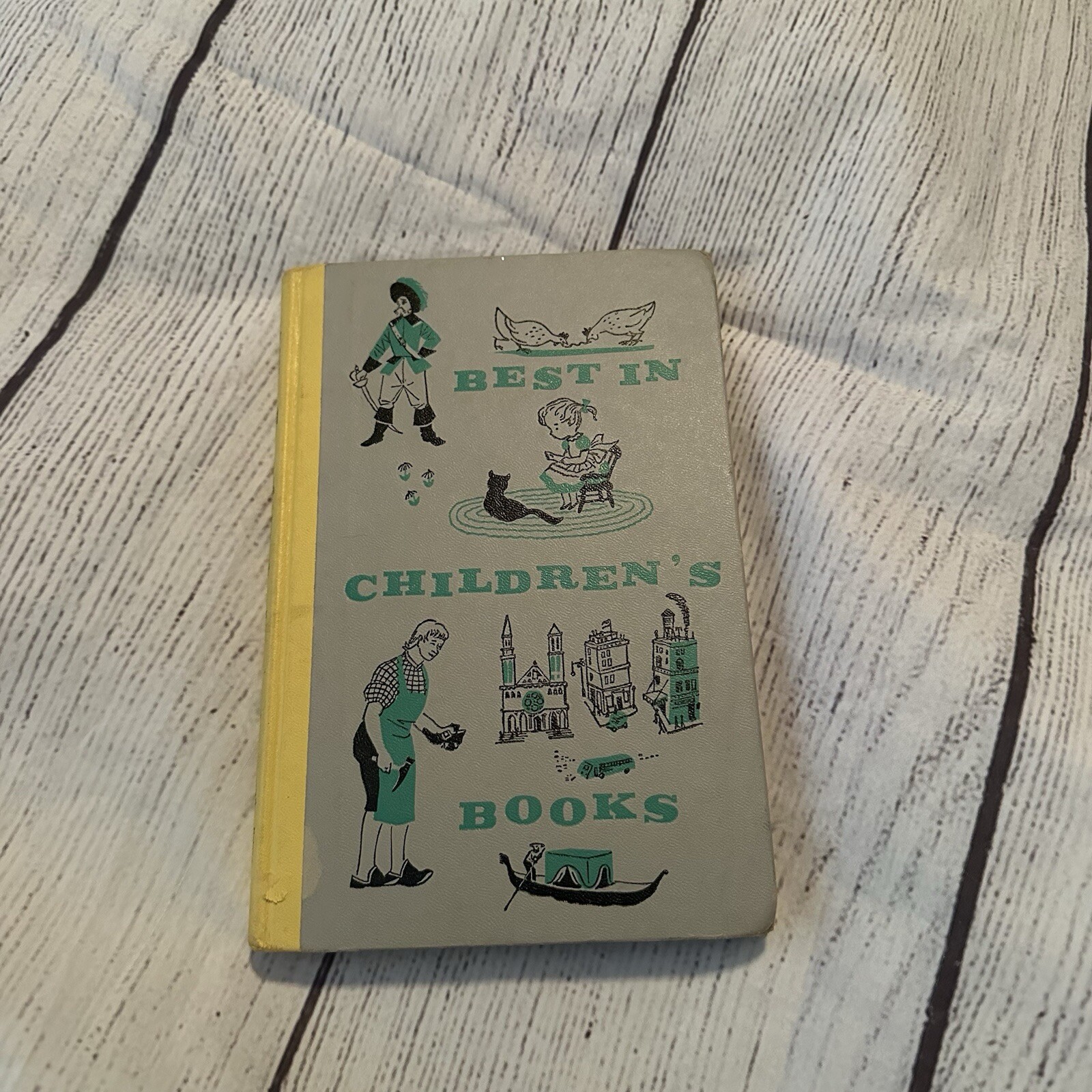 Vintage 1958 Best In Children’s Books Hardback Book Nelson Doubleday Inc
