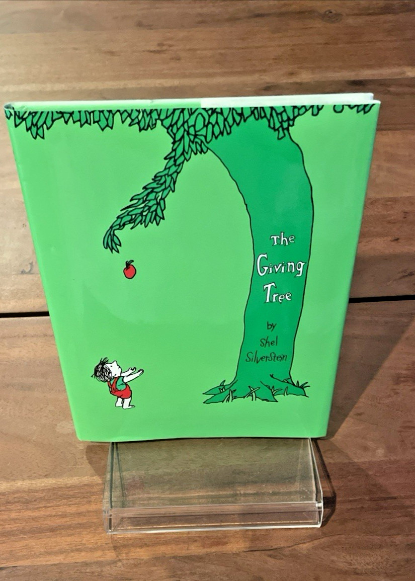 The Giving Tree Shel Silverstein Hardcover w/Dust Jacket Copyright 1964 VG