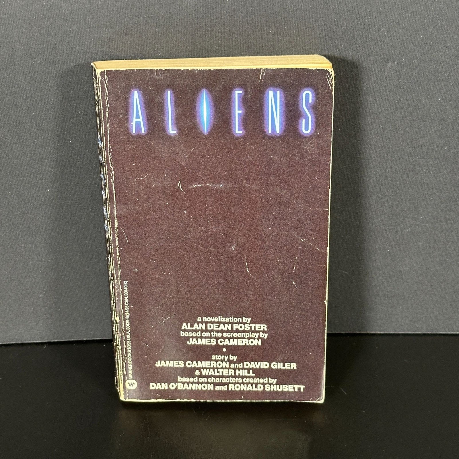 VTG 1986 ALIENS Alan Dean Foster Warner Books 1st Edition PB Book 1st Printing