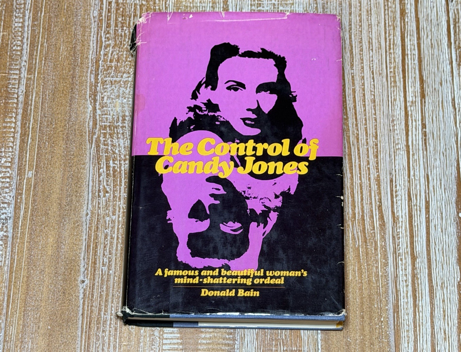 The Control of Candy Jones by Donald Bain 1976 First Edition 1st Printing HCDJ