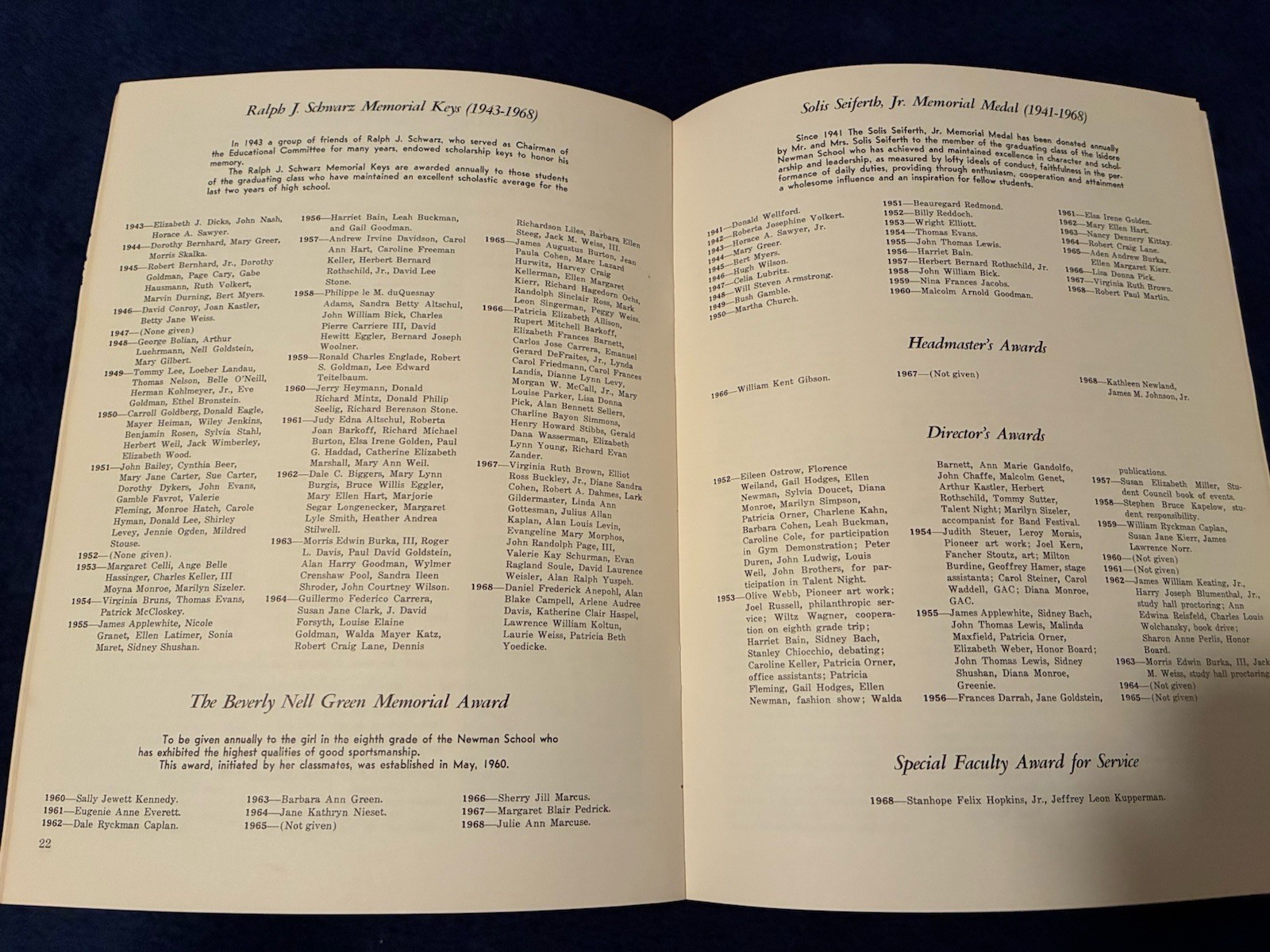 Newman News Summer 1968